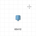 Male Luer Cap, Vented, Blue -  - 65412