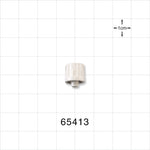 Male Luer Cap, Vented, White -  - 65413