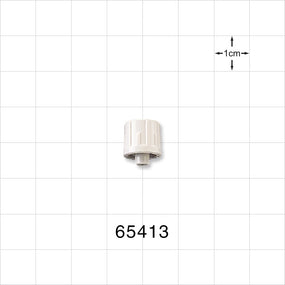 Male Luer Cap, Vented, White -  - 65413