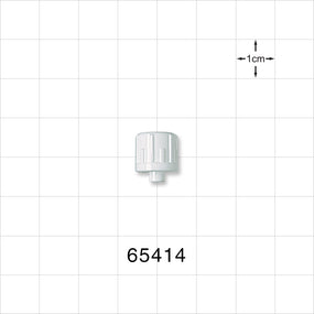 Male Luer Cap, Vented, White -  - 65414
