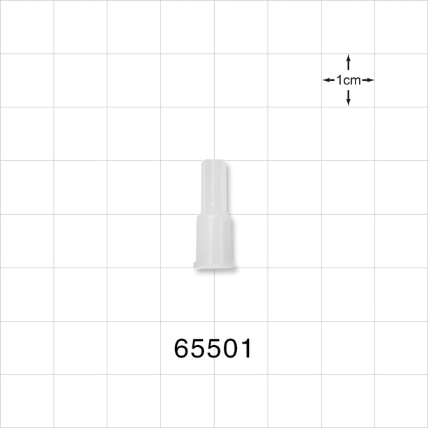 Female Luer Cap, Vented, Natural -  - 65501