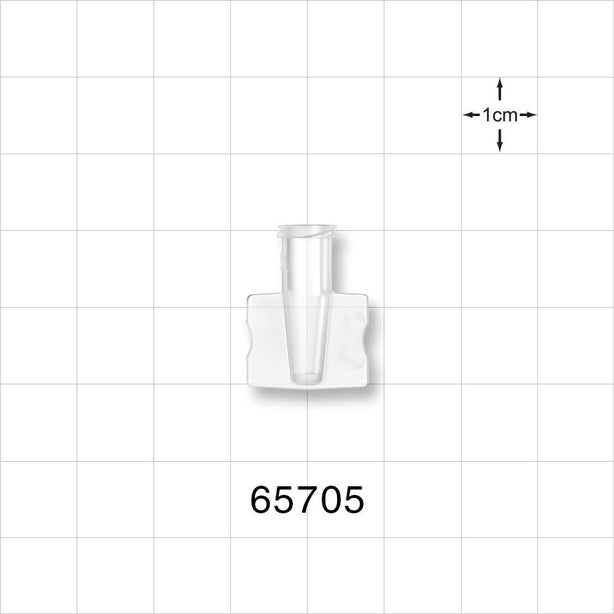 Female Luer Cap, Non-Vented, Natural -  - 65705