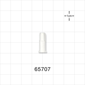 Female Luer Cap, Non-Vented, White -  - 65707
