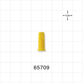 Female Luer Cap, Vented, Yellow -  - 65709