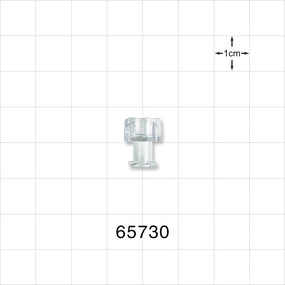 Female Luer Cap, Non-Vented, Clear -  - 65730