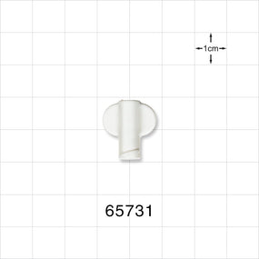 Female Luer Cap, Non-Vented, White -  - 65731
