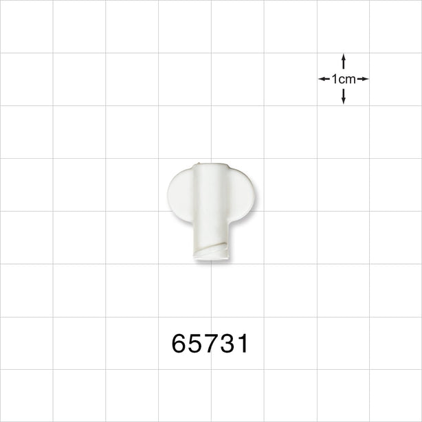 Female Luer Cap, Non-Vented, White -  - 65731