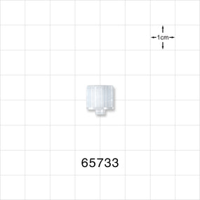 Male Luer Cap, Non-Vented, Natural -  - 65733