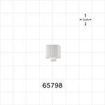 Male Luer Cap, Vented, White -  - 65798