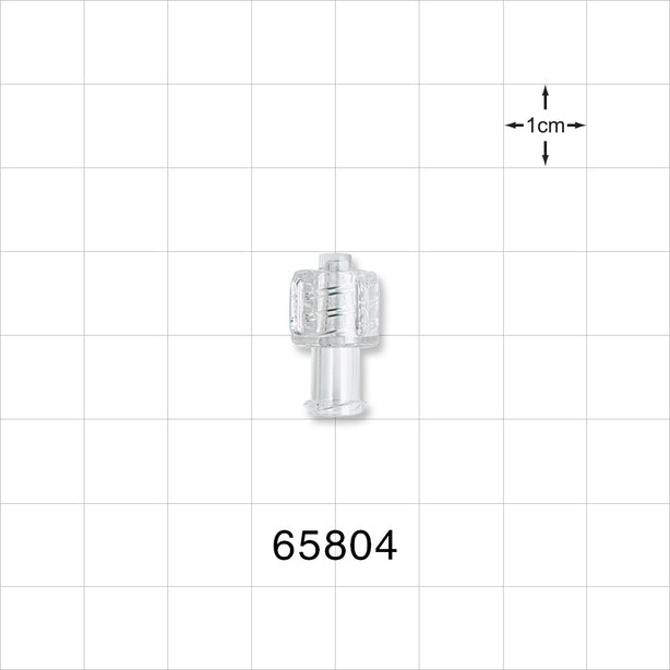 Double Dead-Ender Cap, Non-Vented, Clear -  - 65804