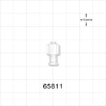 Double Dead-Ender Cap, Non-Vented, White -  - 65811