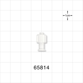 Double Dead-Ender Cap, Vented, White -  - 65814