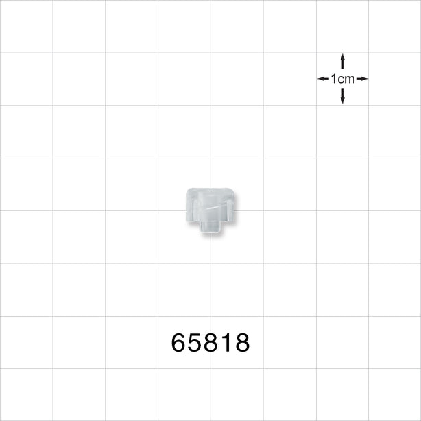 Male Luer Cap, Non-Vented, Natural -  - 65818