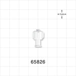 Double Dead-Ender Cap, Non-Vented, White -  - 65826