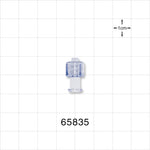 Double Dead-Ender Cap, Vented, Clear -  - 65835