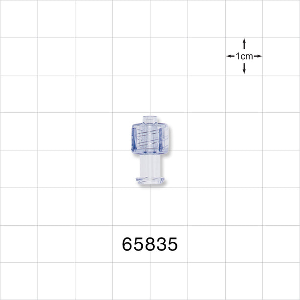 Double Dead-Ender Cap, Vented, Clear -  - 65835