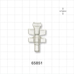 Bag Port, Twist-Off - 0.203 inch ID/0.28 inch OD (5.16 mm/7.11 mm) - 65851