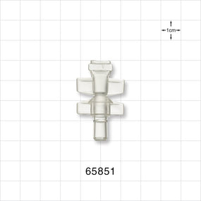 Bag Port, Twist-Off - 0.203 inch ID/0.28 inch OD (5.16 mm/7.11 mm) - 65851