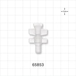 Bag Port, Twist-Off - 0.203 inch ID/0.28 inch OD (5.16 mm/7.11 mm) - 65853
