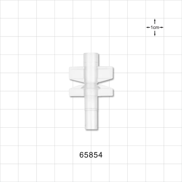 Bag Port, Twist-Off - 0.209 inch ID/0.276 inch OD (5.3 mm /7 mm) - 65854