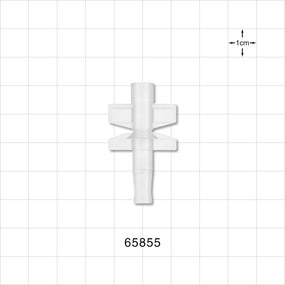Bag Port, Twist-Off - 0.209 inch ID/0.280 inch OD (5.3 mm/7.1 mm) - 65855