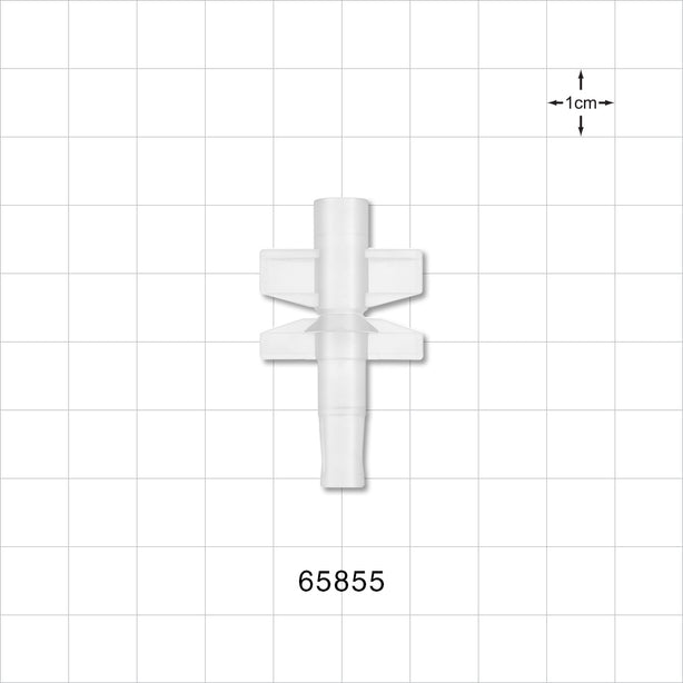 Bag Port, Twist-Off - 0.209 inch ID/0.280 inch OD (5.3 mm/7.1 mm) - 65855
