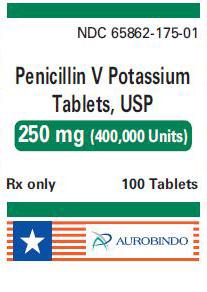 Aurobindo Pharma Penicillin V Potassium Oral 65862-0175-01 - - MDL-65862-175-01