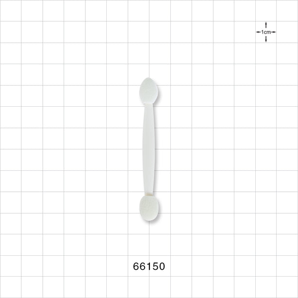 Dual Ended Round/Oval Tip Eye Shadow Applicator - 2.75 inch (70 mm) - 66150