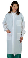 Fluid-Resistant Unisex Barrier Lab Coats - 6623BQWXS - 1 Each - MDL-6623BQWXS