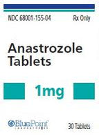 Bluepoint Laboratories Anastrozole Tablets 68001-0155-08 -