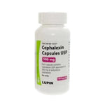 Lupin Pharmaceuticals Oral 68180-0122-01 Cephalexin 500mg Cap 100/Bt - MDL-68180-122-01 - 100 Each