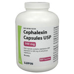 Lupin Pharmaceuticals Inc Cephalexin Oral 68180-0122-02 - 500.0 Each - MDL-68180-122-02