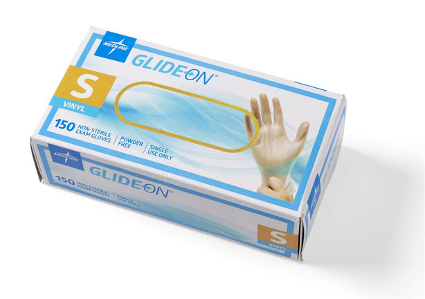 Glide-On Powder-Free Vinyl Exam Gloves - CA Only - 6GLIDE511 - 150 Each - MDL-6GLIDE511H