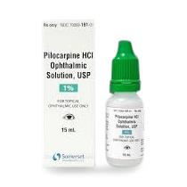 Somerset Therapeutics, LLC Pilocarpine HCL Ophthalmic 70069-0181-01 - 1.0 Each
