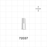 Female Luer Cap, Vented, White -  - 72037