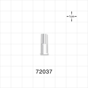 Female Luer Cap, Vented, White -  - 72037