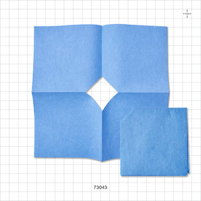 Fenestrated Drape - 6 inch x 6 inch  (153 mm x 153 mm) - 73043
