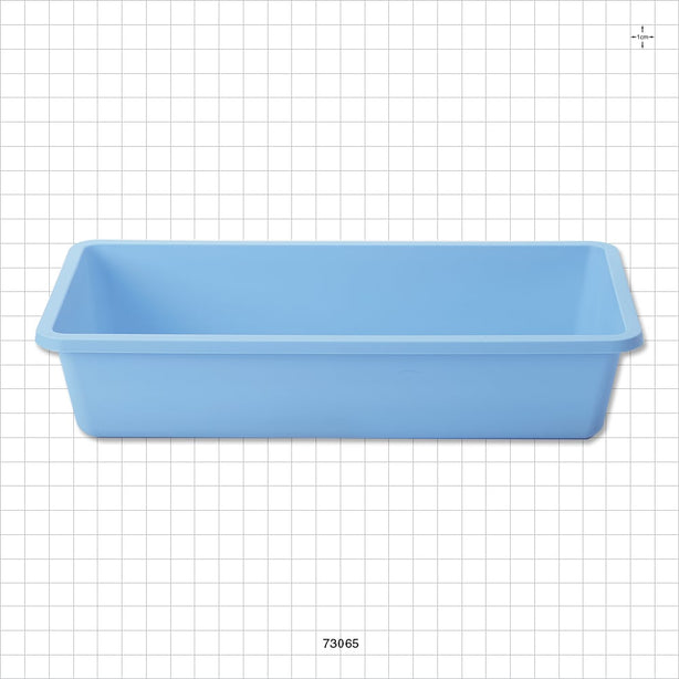 Deep Tray, Blue - 5.4 inch x 9.72 inch x 2 inch (137.2 mm x 246.9 mm x 50.8 mm) - 73065