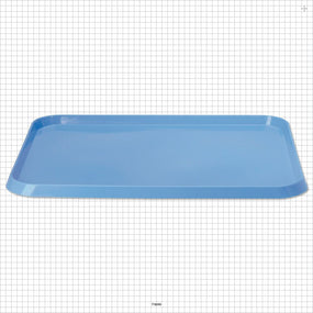 Large Mayo Tray, Blue - 16.44 inch x 21.25 inch (417.6 mm x 539.8 mm) - 73069