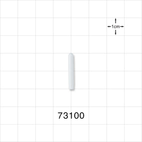 Instrument Guard, Non-Vented, White - 0.06 inch x 0.75 inch (1.6 mm x 19.1 mm) - 73100