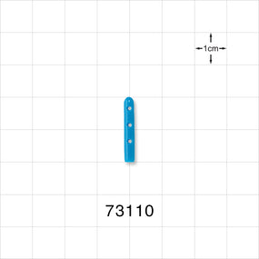 Instrument Guard, Vented, Blue - 0.08 inch x 0.75 inch (2 mm x 19.1 mm) - 73110