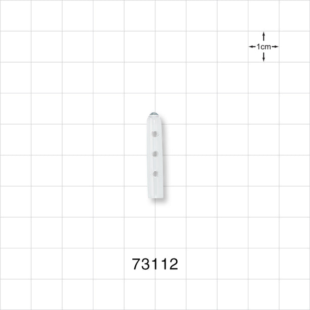 Instrument Guard, Vented, Clear - 0.13 inch x 1 inch (3.2 mm x 25.4 mm) - 73112