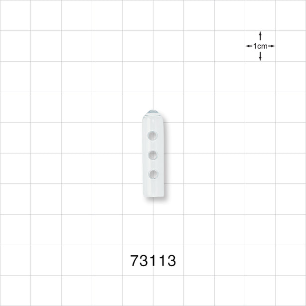 Instrument Guard, Vented, Clear - 0.19 inch x 1 inch (4.8 mm x 25.4 mm) - 73113
