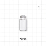 Glass Bottle, Clear - 3 ml, 0.1 oz.; Neck Finish: 13/415 - 74249