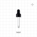 Dropper Cap, Black For 74252, 74253, 74254 - Fits Neck Finish: 13/415 - 74257