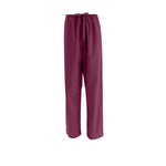 Landau Uniforms Classic Unisex Scrub Reversible Scrub Pant, Drawstring Belt and 2 Back Pockets, 29.5" Inseam, Wine, S - 7602RWPSP
