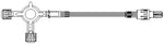 ICU Medical IV Extension Set 8 Inch Tubing Without Filter - Case of 50 - B4082-CS