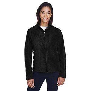 BRODER BROS., CO. Women's Journey Fleece Jackets 78190 BLACK 2XL 1 Each-MDL-78190BLK2XL