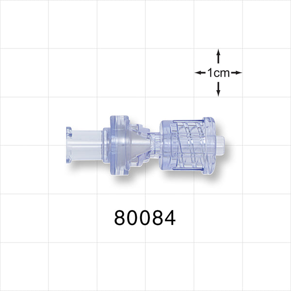 Check Valve, Female Luer Lock Inlet, Male Luer Lock Outlet - 0.112 psi ...