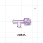 T Connector, Swivel Male Luer, 2 Female Luer Locks -  - 80135